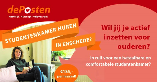 studentenkamer in de Posten