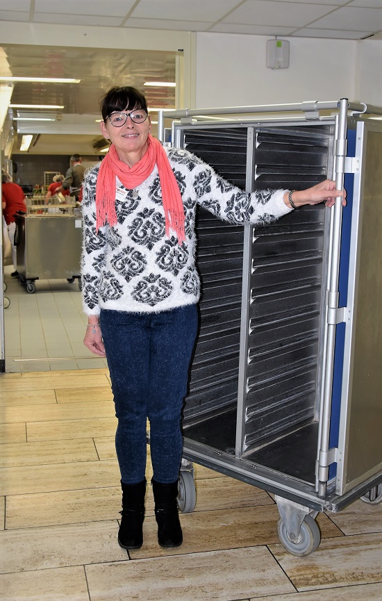 Ingrid Peereboom, vrijwilligster bij de Posten