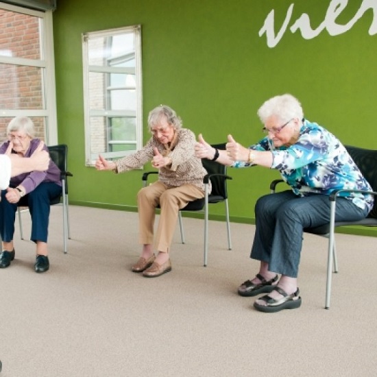 Zityoga voor mantelzorgers bij de Posten